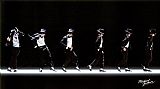 Michael Jackson Moonwalk by Unknown Artist